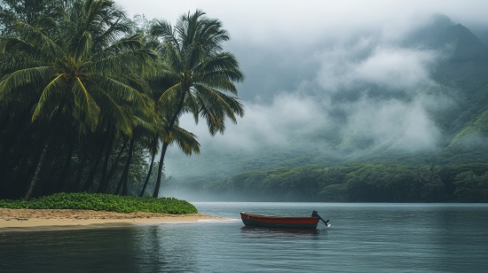 hawaii-beach-landscape-with-nature-coastline